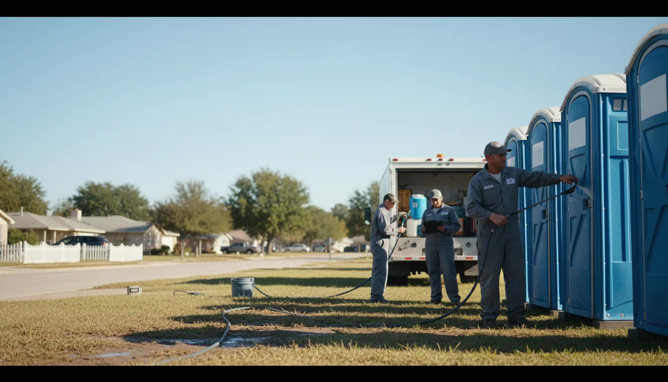 Long-Term Portable Toilet Rental in Castleton, VA near me
